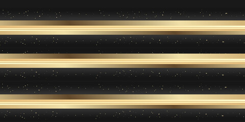 Luxury black and gold background