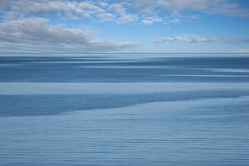 Landscape at the coast in the Peloponese in greece in the summer