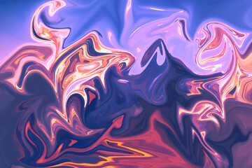 Obraz premium COlorful liquify abstract background and wallpaper
