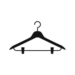 Vector hand drawn silhouette illustration