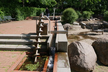 Wasserspielplatz Schlossinsel L&uuml;bben