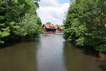 Obraz premium Natur und Wasser im Spreewald
