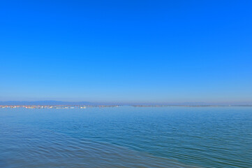 Obraz premium 道の駅太良から望む有明海