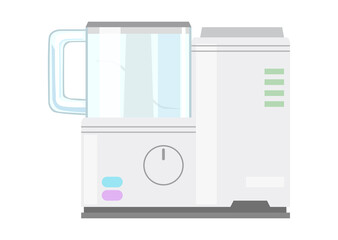 フードプロセッサーのイラスト