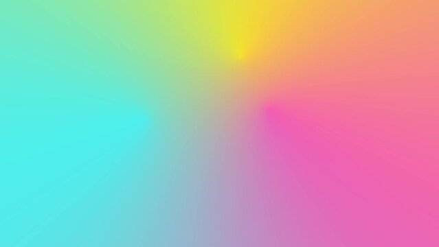 Color liquid gradient. Moving abstract blurred background. The colors vary with position, producing smooth color transitions. 