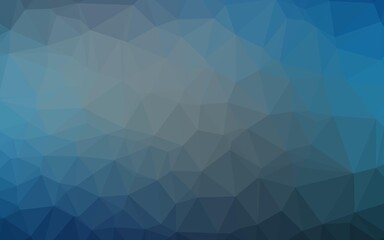 Light BLUE vector polygonal background.