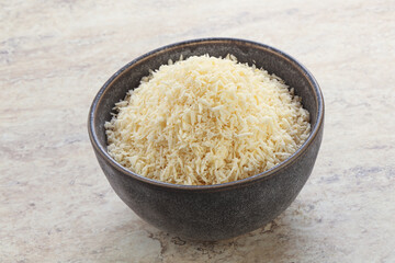 Natural organic coconut shredded powder