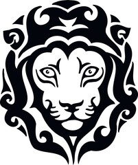 Lion - Wild Animals - Logo Animal Vector, Animal Silhouette Stencil