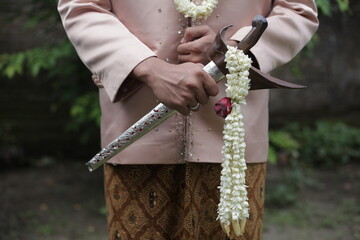 keris is a traditional Javanese weapon
