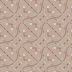 Geometric seamless patterns. Abstract geometric graphic design print line art endless pattern