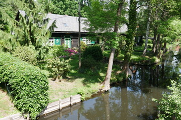 Obraz premium Flussromantik im Speewald