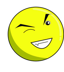 image of a logo or symbol of exspression or emotion. suitable for stickers