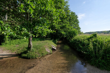 Renarde river in the Ile-De-France region