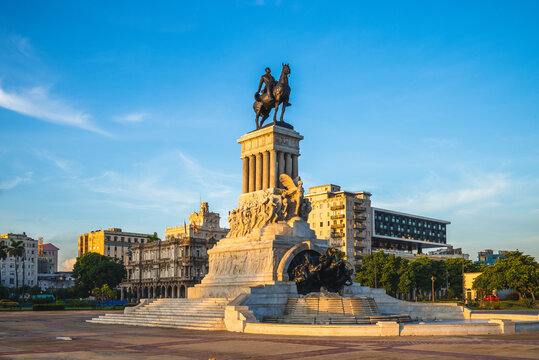 Monument Maximo Gomez in havana, cuba