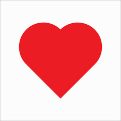 Red heart icon
