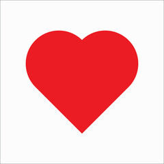 Red heart icon