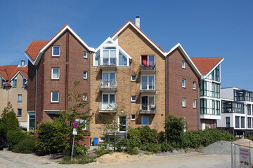 Haeuser in Cuxhaven