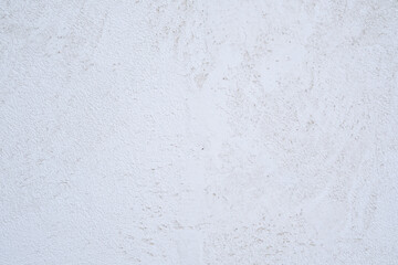 Texture of plastered white wall close-up.