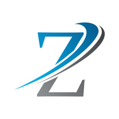 Initial Letter Z Logo Vector Template Modern and Simple Design. Abstract Letter Z logo Design