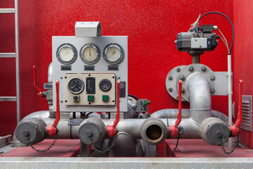 Control Panel for Fire truck car firefighter rescue