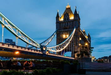 Fototapeten London Tower Bridge by Night © M