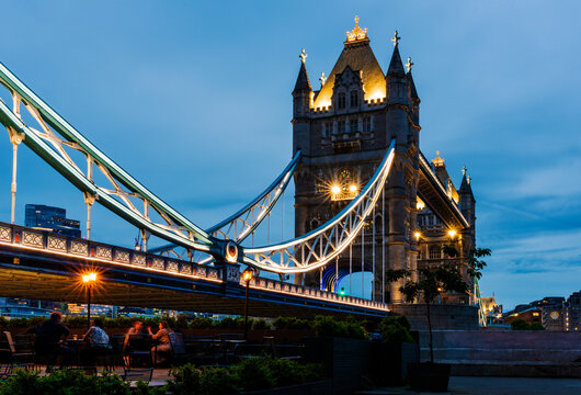 London Tower Bridge by Night