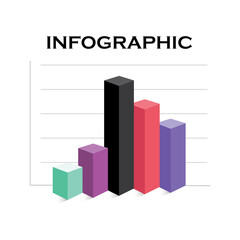 Infographic design template. creative design concept for  business workflow layout  diagram  banner  webdesign. Vector illustration