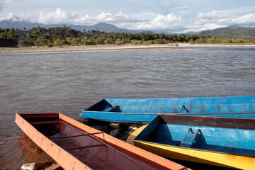 Obraz premium Boat Boat ready to use fish