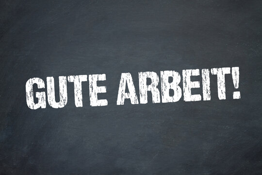 Gute Arbeit!
