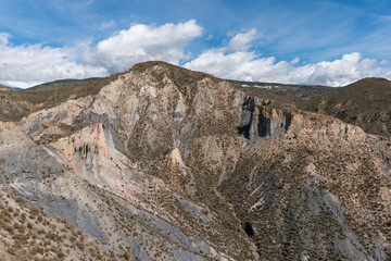 mountainous area in the south of Andalucia