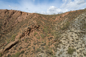 mountainous area in the south of Andalucia