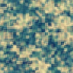 Digital camouflage seamless pattern military geometric camo background