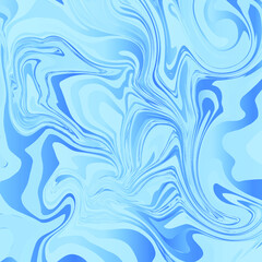 Fototapeta na wymiar Abstract seamless pattern vector illustration. Blue waves surface.