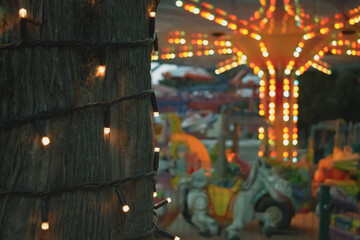 carousel in park