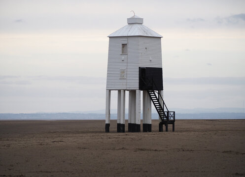 Burnham-On-Sea Low Lighthouse.