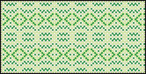 Multicolor truchet tiling connections illustration