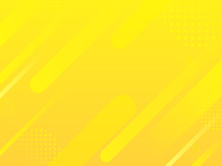 ポップな幾何学模様の黄色のグラデーション背景