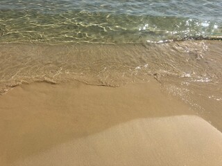 wave on the beach