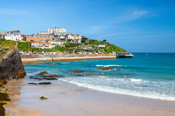 Towan Beach Newquay Cornwall England UK