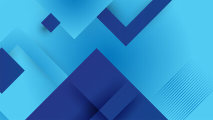 Abstract blue background poster with dynamic. technology network Vector illustration.