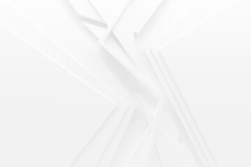 Obraz premium white light 3d graphics background illustration pattern. abstract blank with copy space.