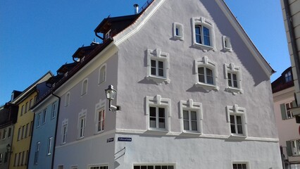 Fassade eines  alten Hauses