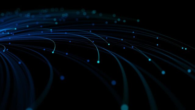 4K Abstract line background