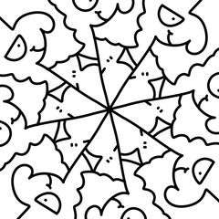 black and white of abstract background