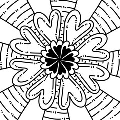 black and white of abstract background