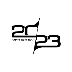 2023 Happy new year Cover of card for 2023 Creative design for your greetings card, calendar, invitation, brochure, album