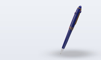 3d ballpoint Australia flag rendering right view