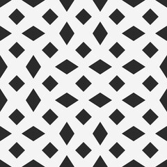 Rhombus black forms of a simple pattern. Vector for print and decor, textiles and decoration. The print is stylish for surfaces.