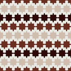 Coffee horizontal lines decorative. Vector for print and decor, textiles and decoration. The print is stylish for surfaces.