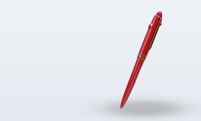 3d ballpoint Oman flag rendering right view